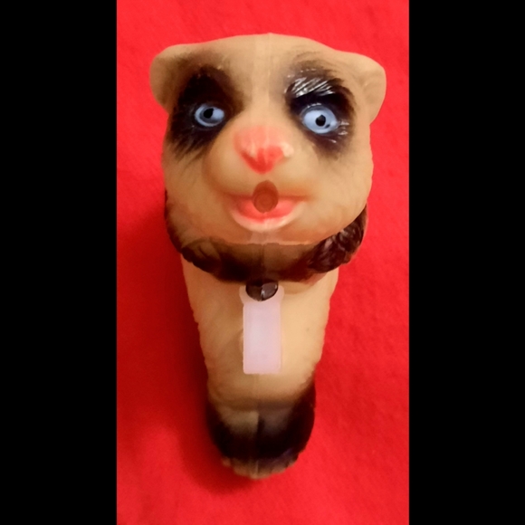 Vintage 1950s Animal Squirt Guns Toy Lot of 2 Panda Bear & Parrot - Picture 4 of 5